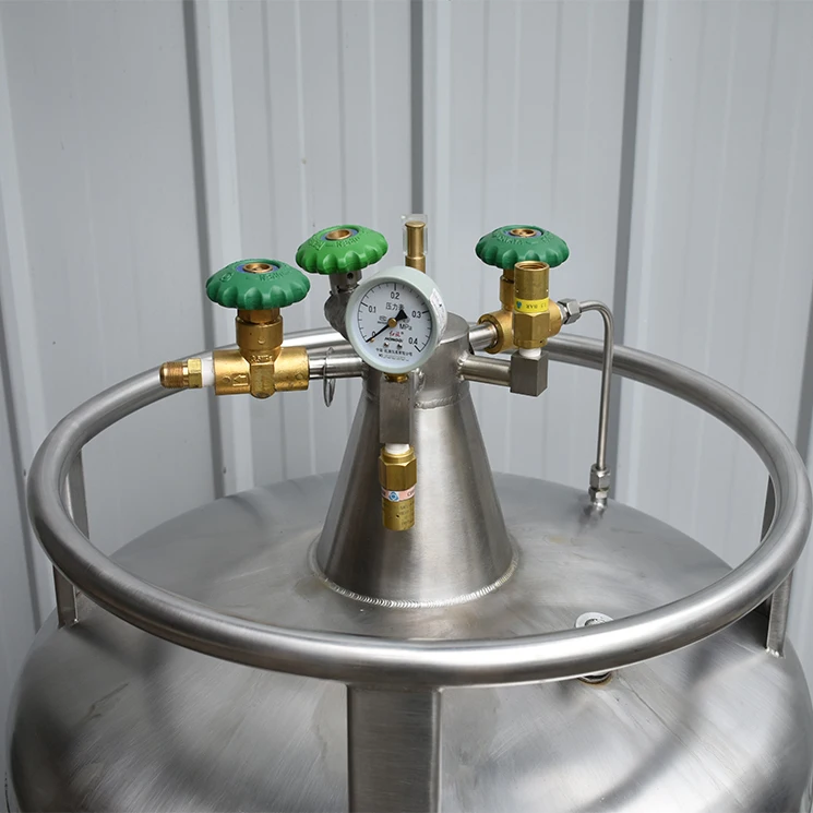 Low price 500L YDZ-500 liquid nitrogen cryo container for Ice cream making