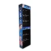 Corrugated Cardboard Headset Sidekick Display with Plastic Hooks