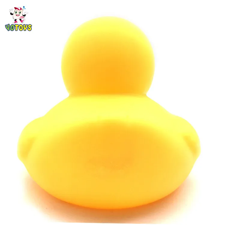 Promotional Bulk Rubber Ducky Weighted Floating Sound Squeaky Rubber