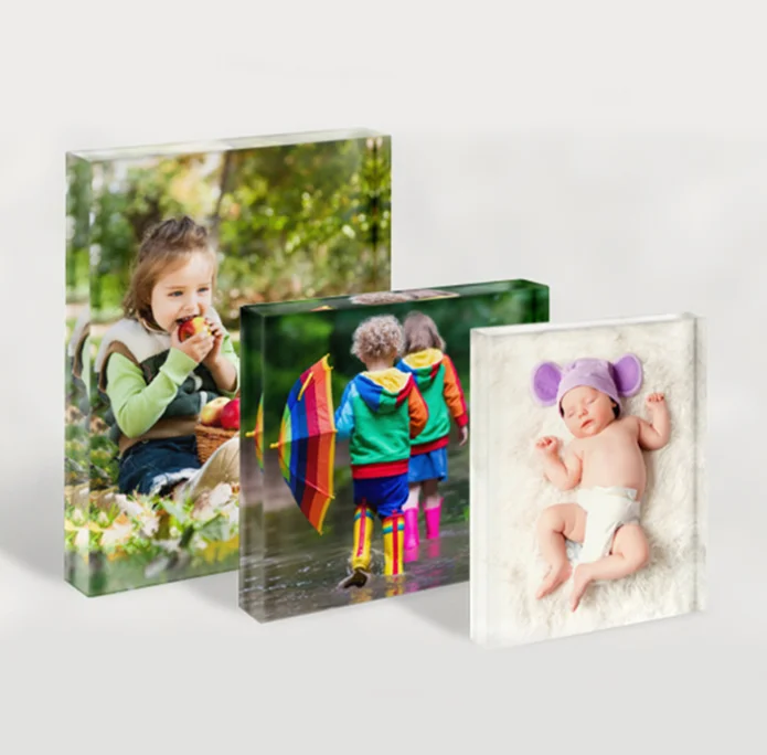 Clear Acrylic Display With Logo Solid Cube Acrylic Photo Blocks Frame Buy Sexy Photo Picture