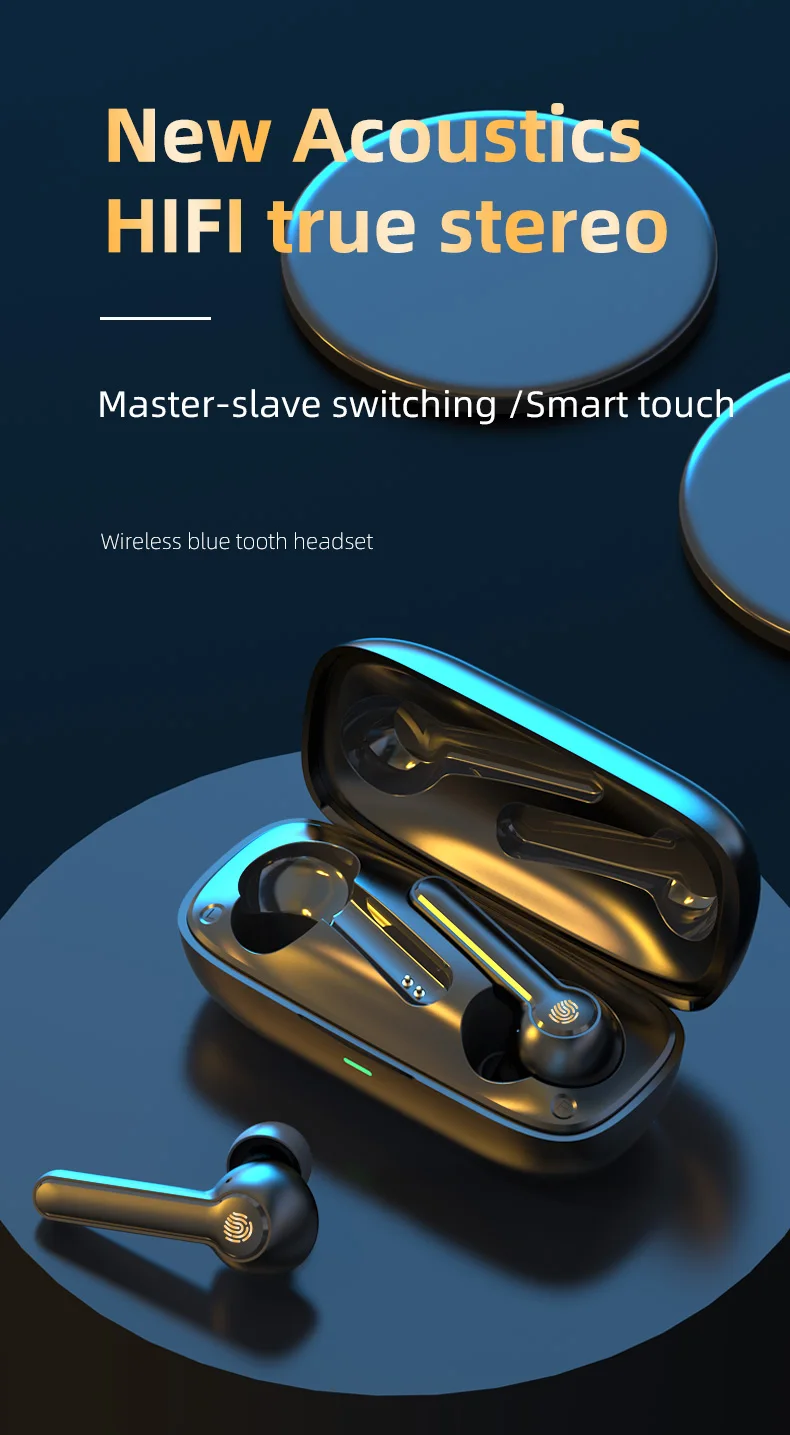 Wireless earbuds with immersive sound, XY20 XY-20 active noise reduction earphone bluetooth - ANKUX.COM