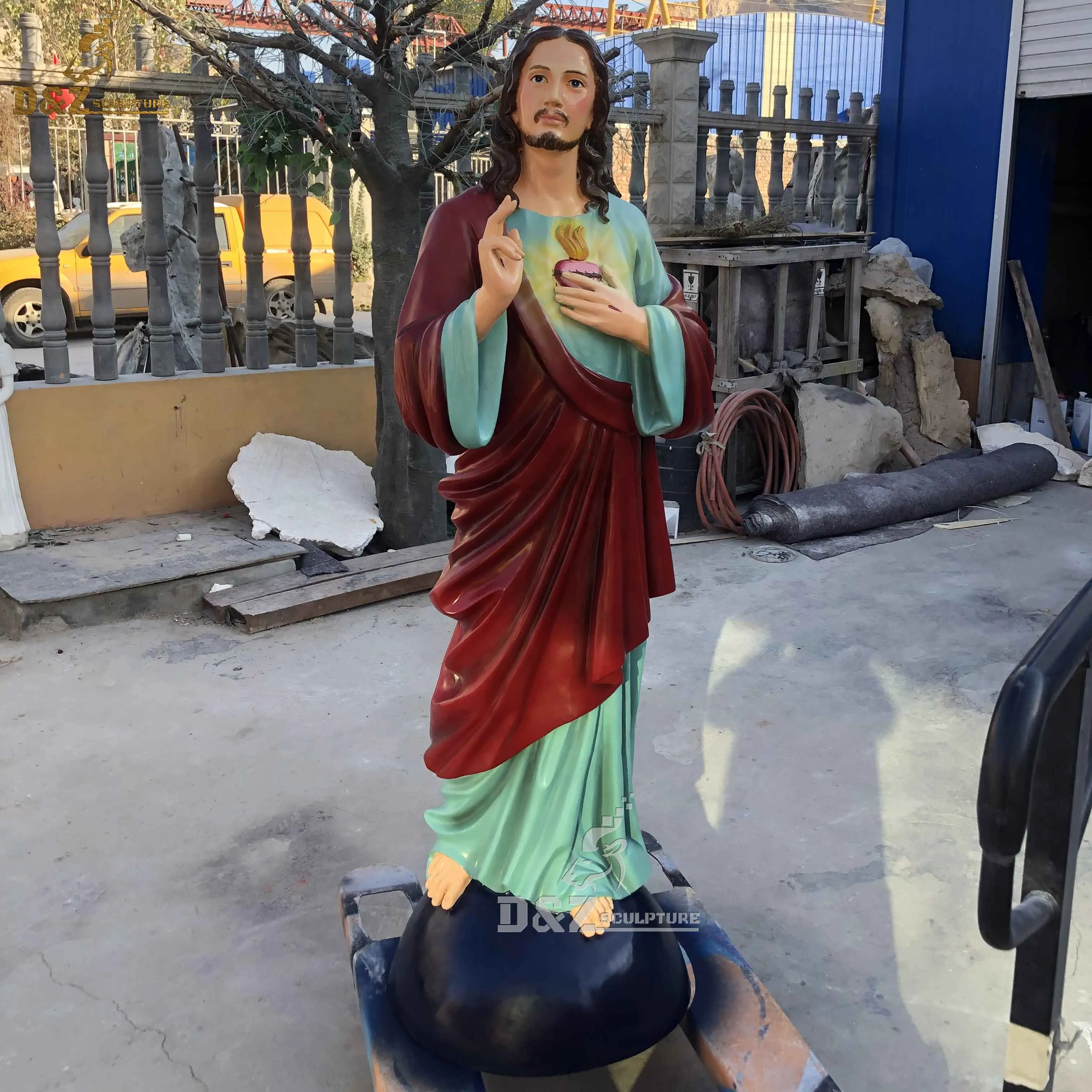 Catholic Religious Figurines Resin Virgin Mary Mother Jesus Statues