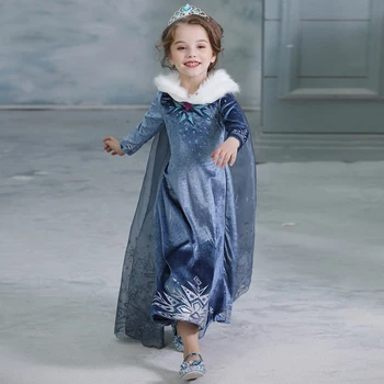 frozen elsa winter dress