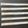 durable plastic strip with adhesive at each end for adhering to both sides of a box or package, creating a small loop for carry