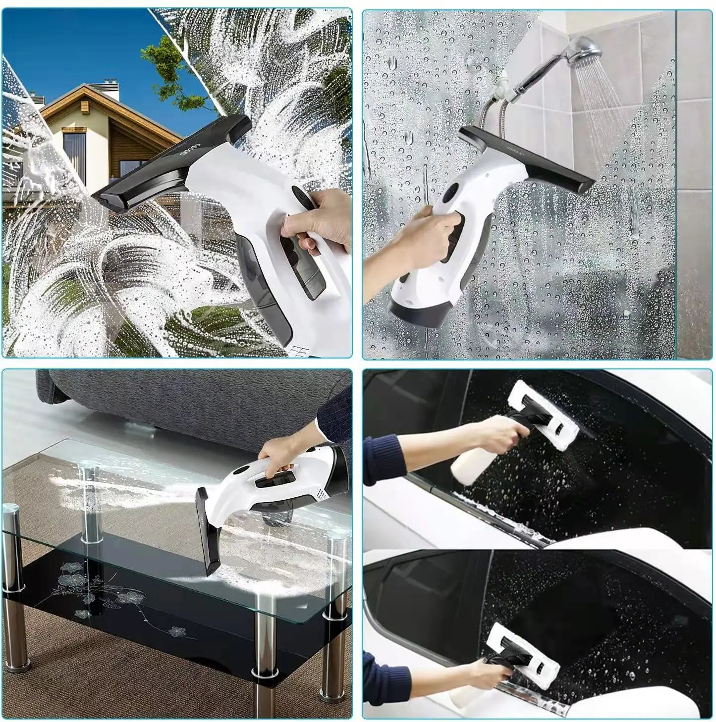 Hot Sale 20w White Cordless Rechargeable Automatic Portable Window