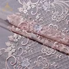 Free sample factory original voile bridal 3d flower embroidered wholesale african lace fabric for wedding dress