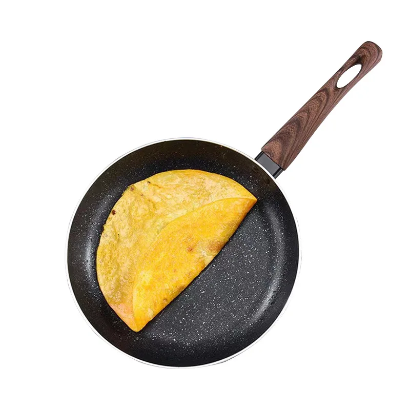 German Style Cookware Nonstick Oil Free Cookware Frying Cooking Pan Egg Pans Fry Pan With Long