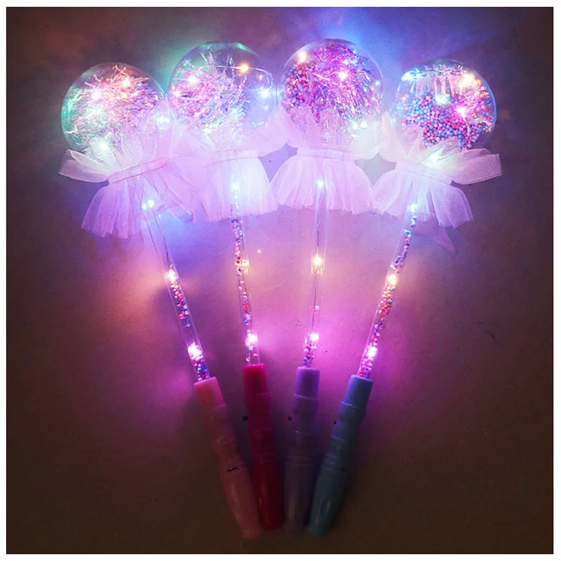 2020 批发定制 led 儿童夜光玩具闪光魔术棒为党装饰棒