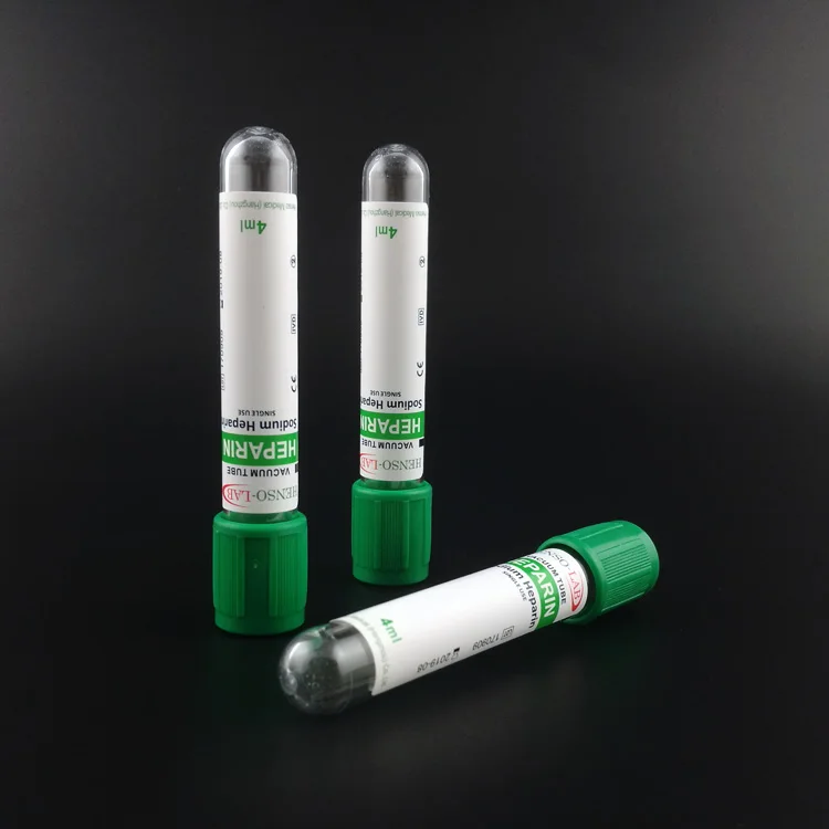 Green Top Heparin Tube For Blood Collection - Buy Heparin Tube,Green ...