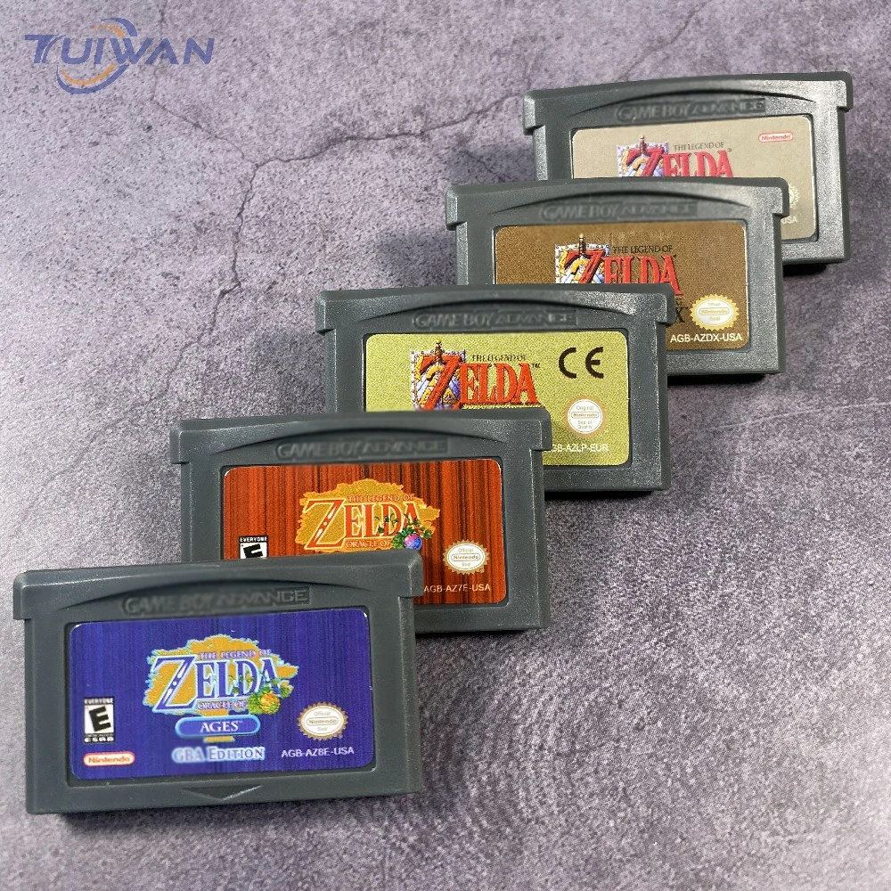 Video Game The Legend Of Zelda Links Awakening Four Swords Seasons Ages