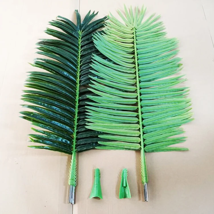 Artificial Tree Branches And Leaves Uv Proof Fake Coconut Branches