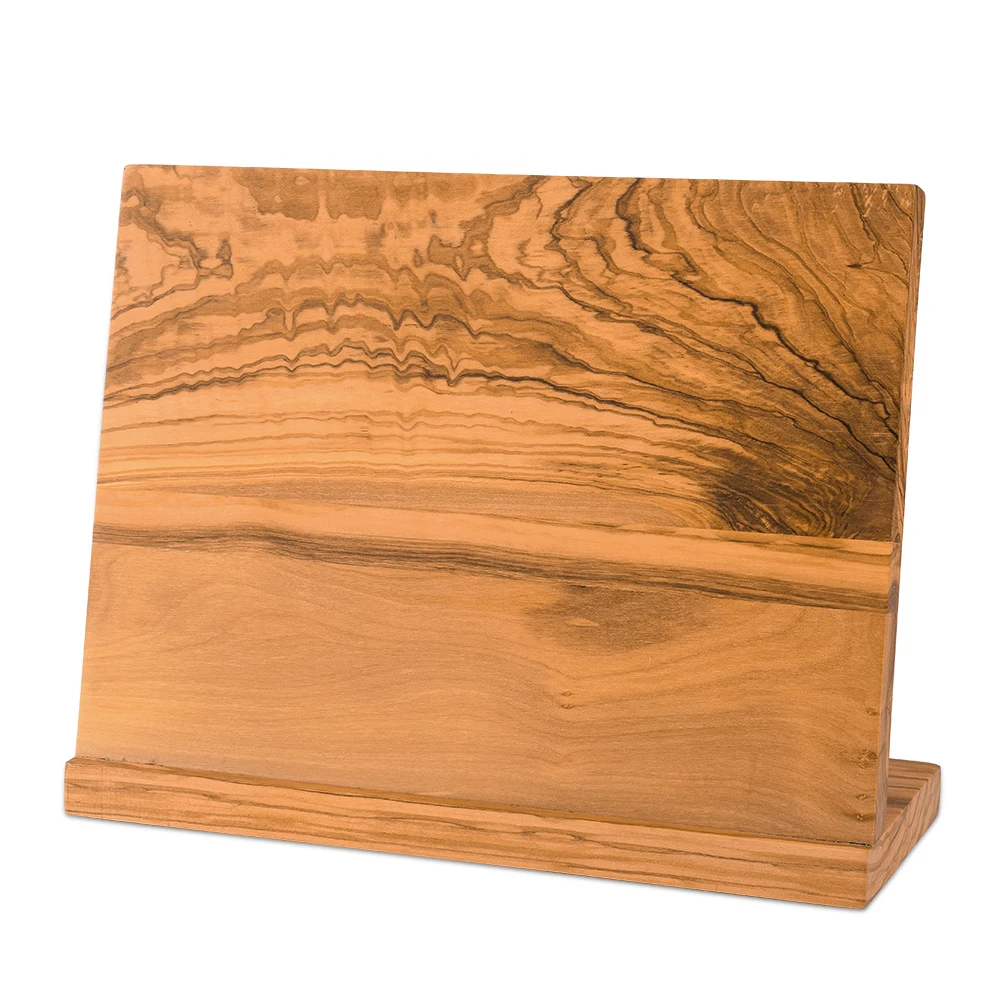 
Universal Olive Wood Magnetic Knife Block 