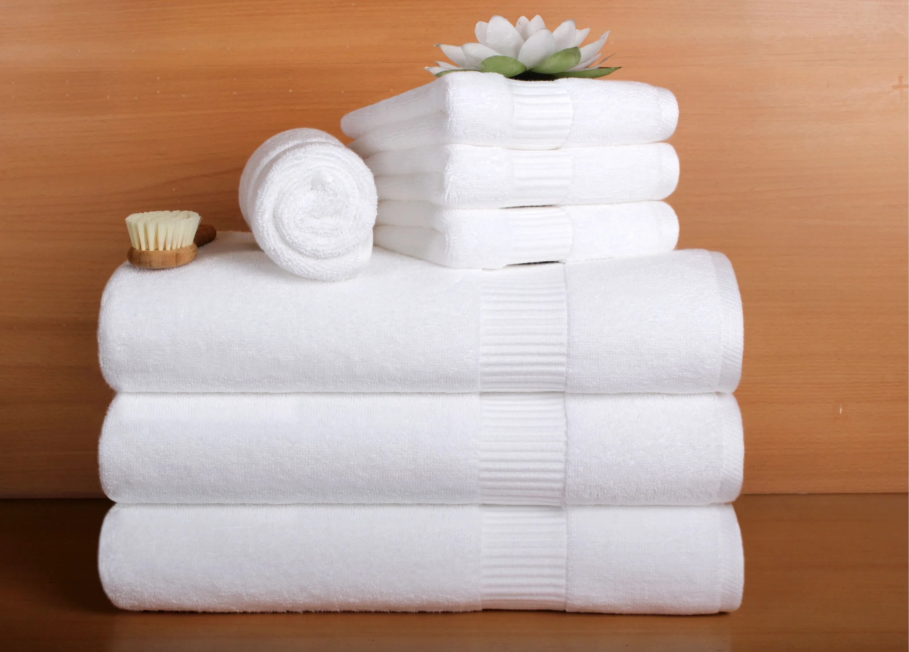 white luxury washcloths hotel spa egyptian cott