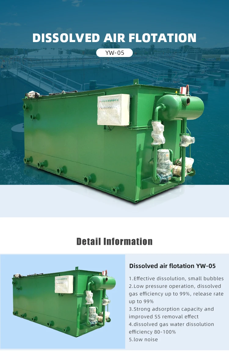 Dissolved Air Flotation Tank With Sedimentation Tank Equipment Buy