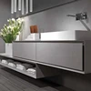 AISV-103 commercial bathroom vanity, double sinks bathroom cabinet, modern simple bathroom