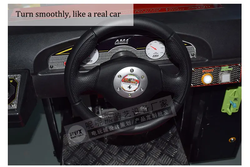 Amusement Park  Racing Car Game Console in Coin Operated Games Car  Racing Game Machine