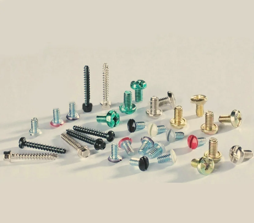 Phillips & Slotted Cross Pan Or Hex Flange Head Wood Screws And Bolts