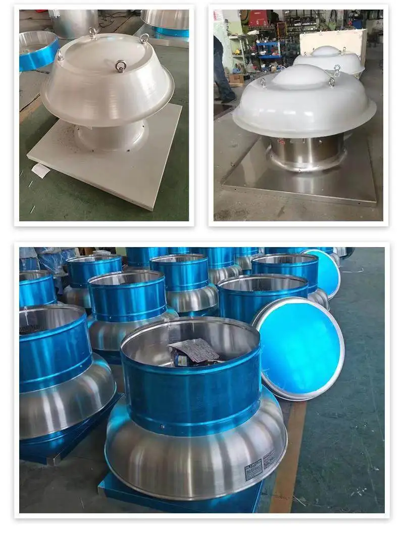 Roof Smoke Exhaust Fan, DWT, Axial, FRP, Steel - detail 8