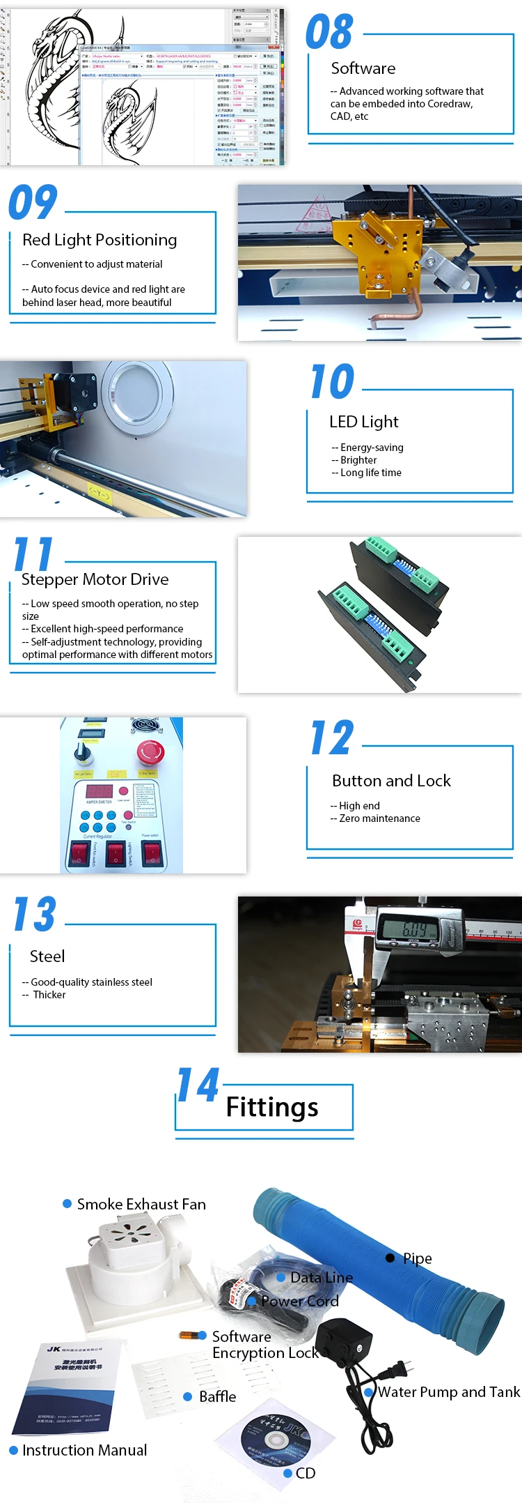 Factory Supplier Mini Price 3020 Laser Cutting Machine Cake Topper Pipe Laser Cutting Machine