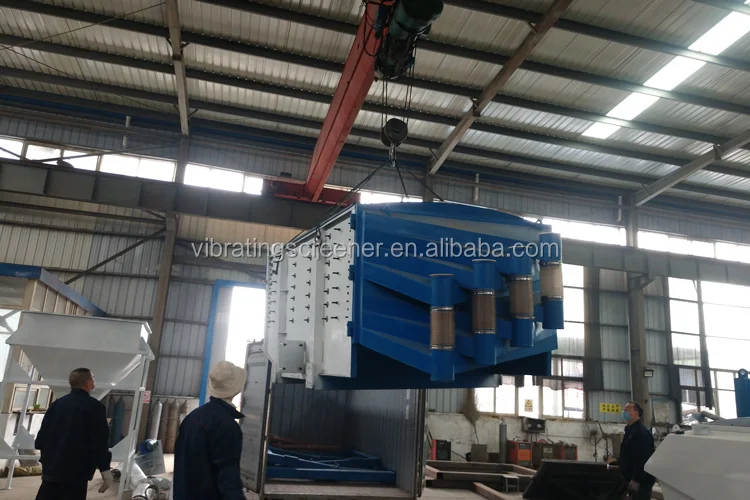 FYBS sieve machine container loading