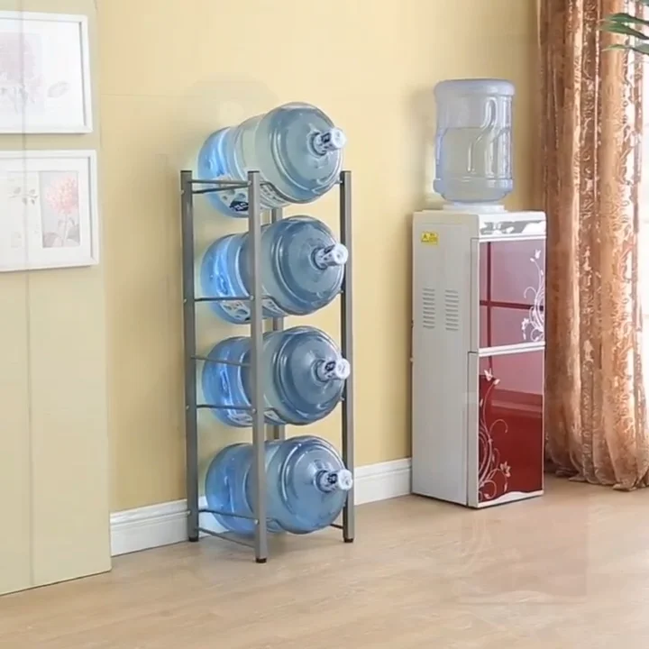 High Quality 3 4 5 Tier Floor,Display 5 Gallon Water Bottle Rack / 20