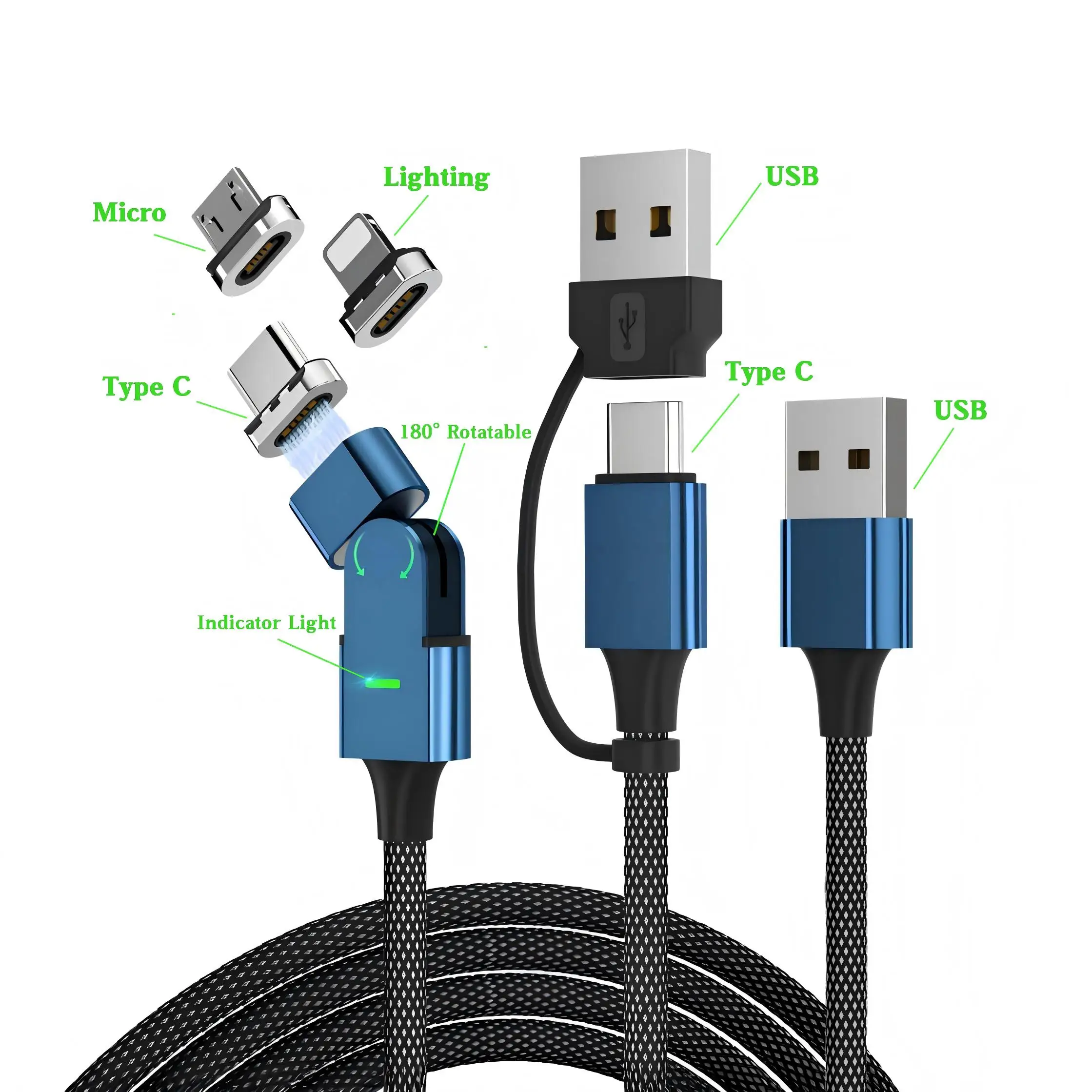 USB-IF certification logo and MFi badge on cable packaging