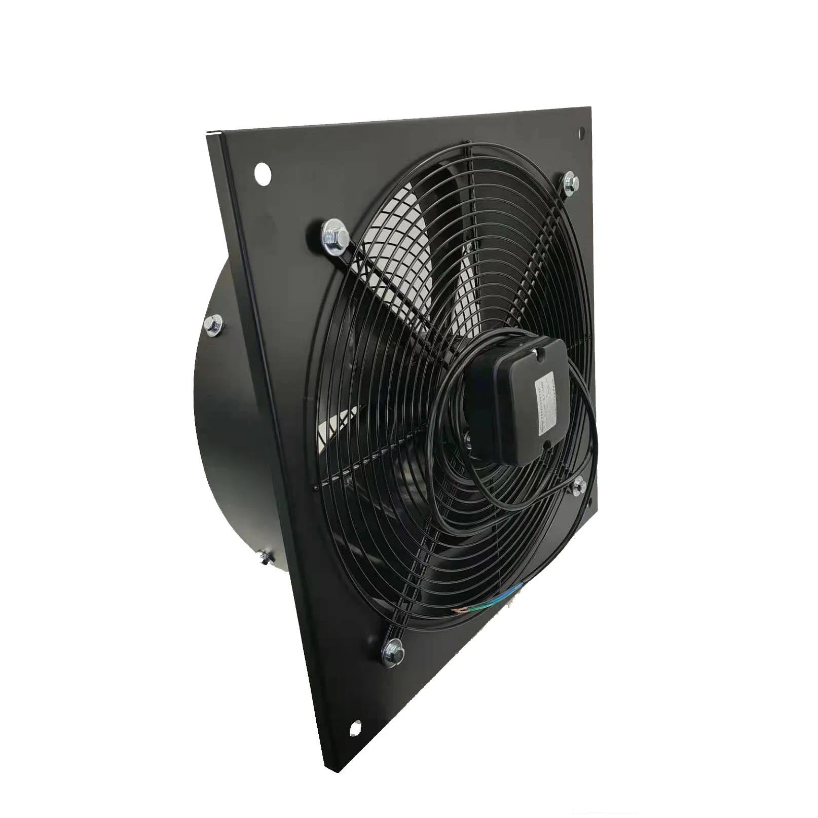 AC Axial Flow Square Fan - 220V 24 Inch 10000m3/h for Industrial Use