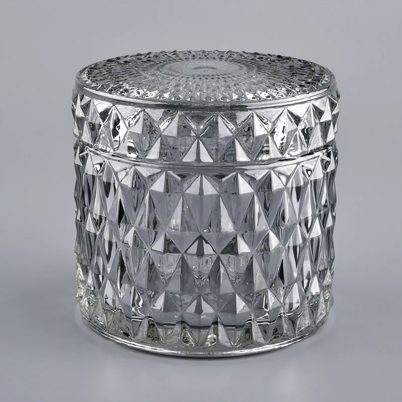 7oz Glass Candle Jar With Lid