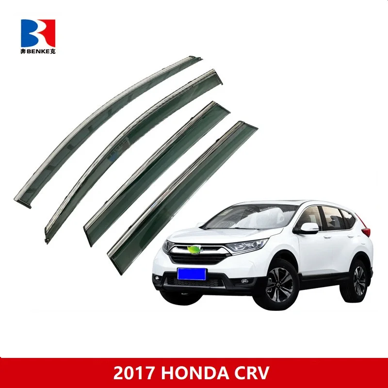 For 2022 2023 New Honda Crv Crv 6pcs Window Visor Rain Visor Sun Visor