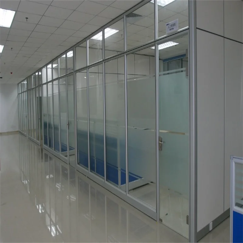 product 84mm wall thickness arch aluminum frame single glass partition with steel keel for luxury yacht-3