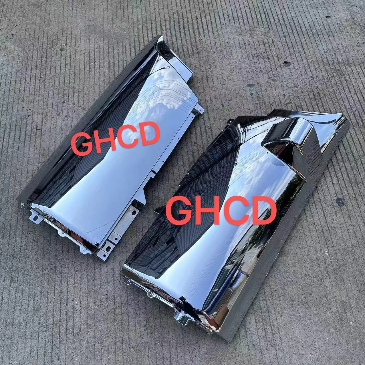 GHCD Hot Product/factory Price/high Quality Japanese Truck DECA360 (2008-on) Chrome-plated Corner Panel details