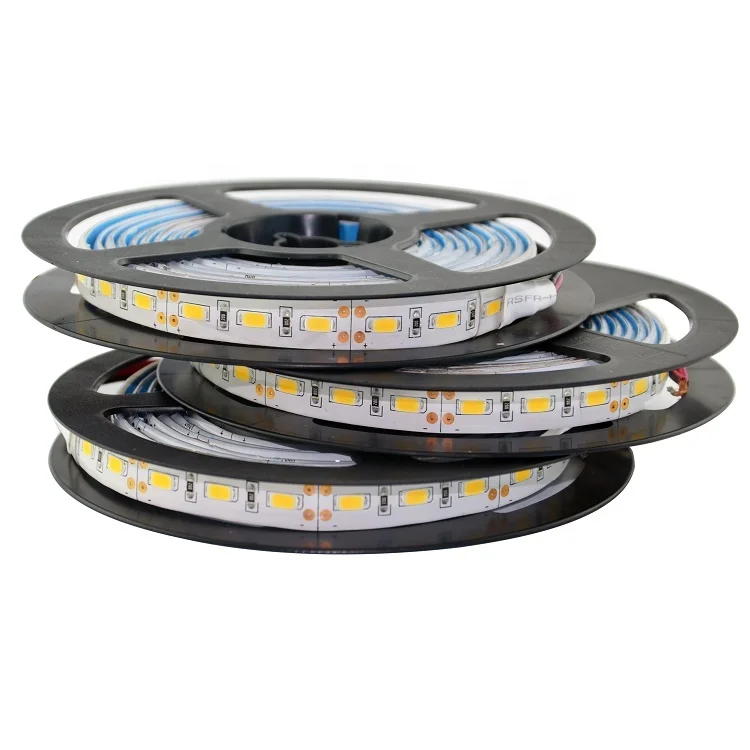 High lumen 18W 2.5m / roll SMD 5730 led strips for channel profile aluminum