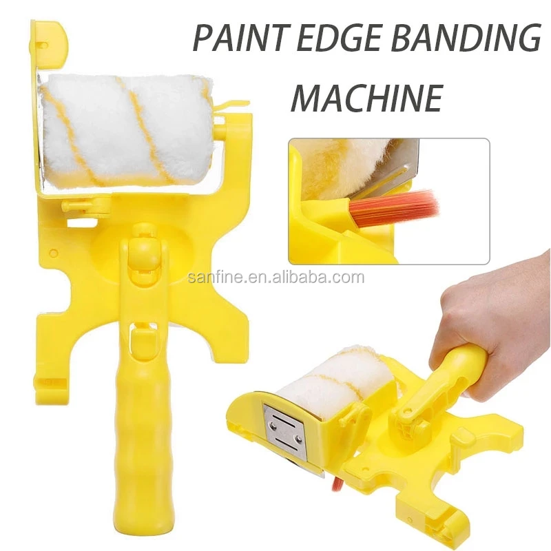Wall Trim Guide Roller Paint Brush Edging Tool Cleancut Paint Edger Roller Corner Brush Wall