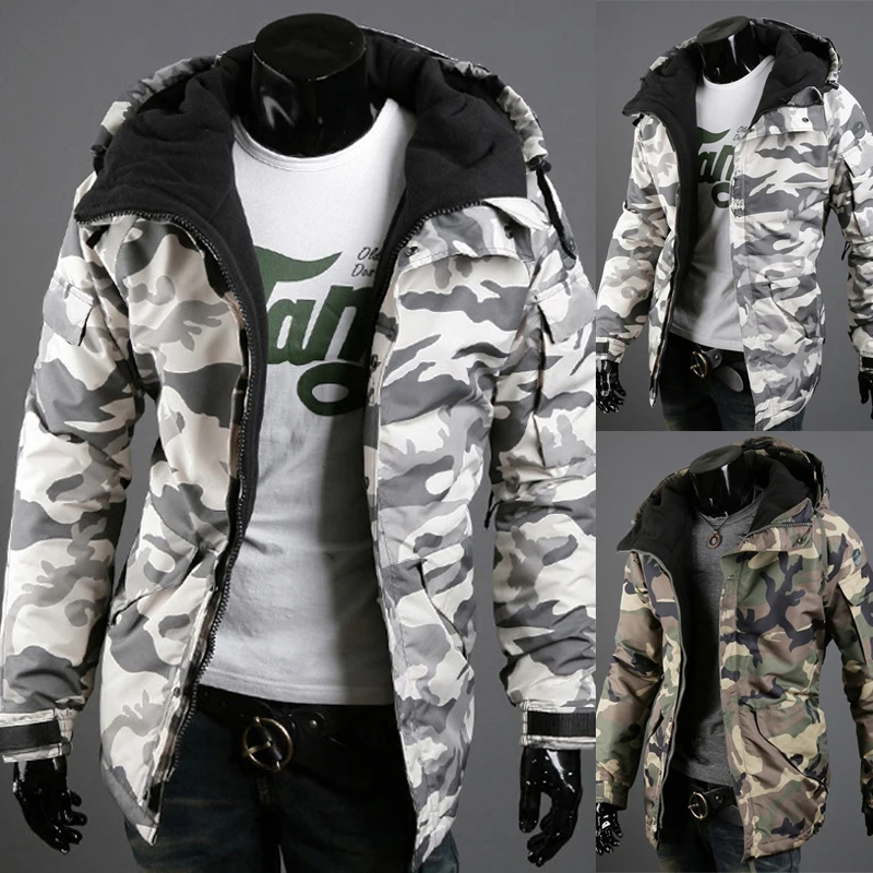 camouflage winter jacket