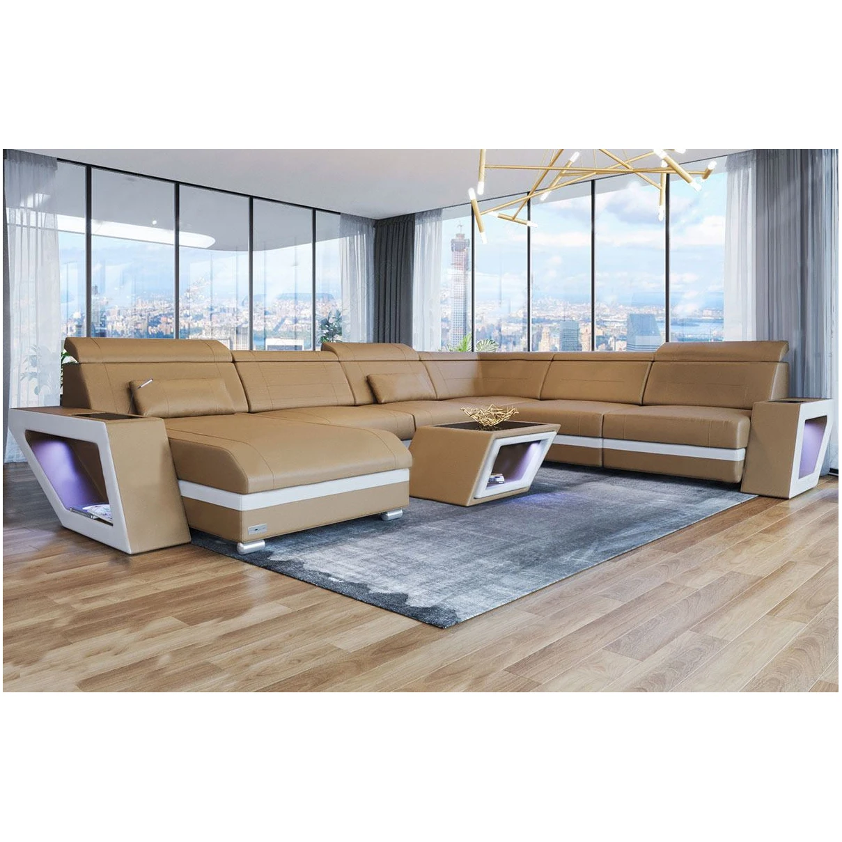 Wholesale Modern Luxury Living Room Furniture Set Legs Cheap Leather ...