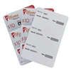 manufacture paper recharge scratch phone pin card 5in1,4in1,3in1,2in1 pin card