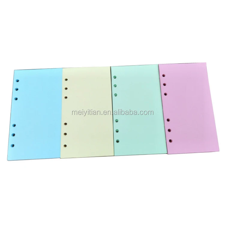 A5 Filler Paper Binder Inner Pages