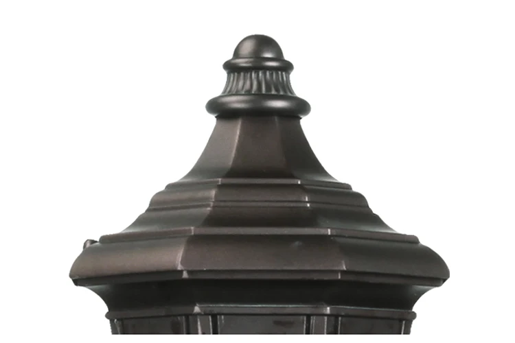 Vintage outdoor waterproof post top pillar light fence light boudary light