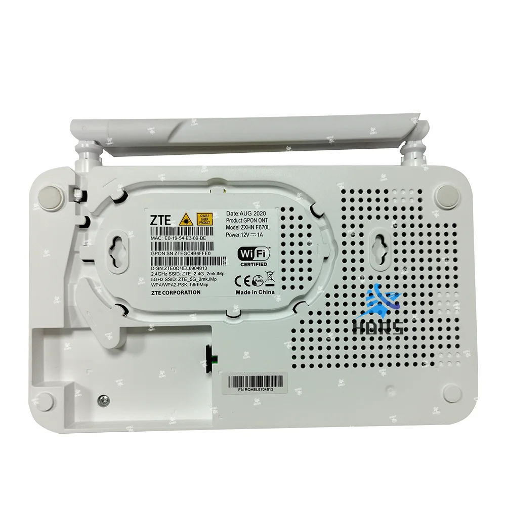 Ftth Zte Gpon Onu Ac 4ge+1tel+ 1usb 2.4g 5g Dual Band Wifi Ont Gpon Modem Zxhn F670l Buy Zte