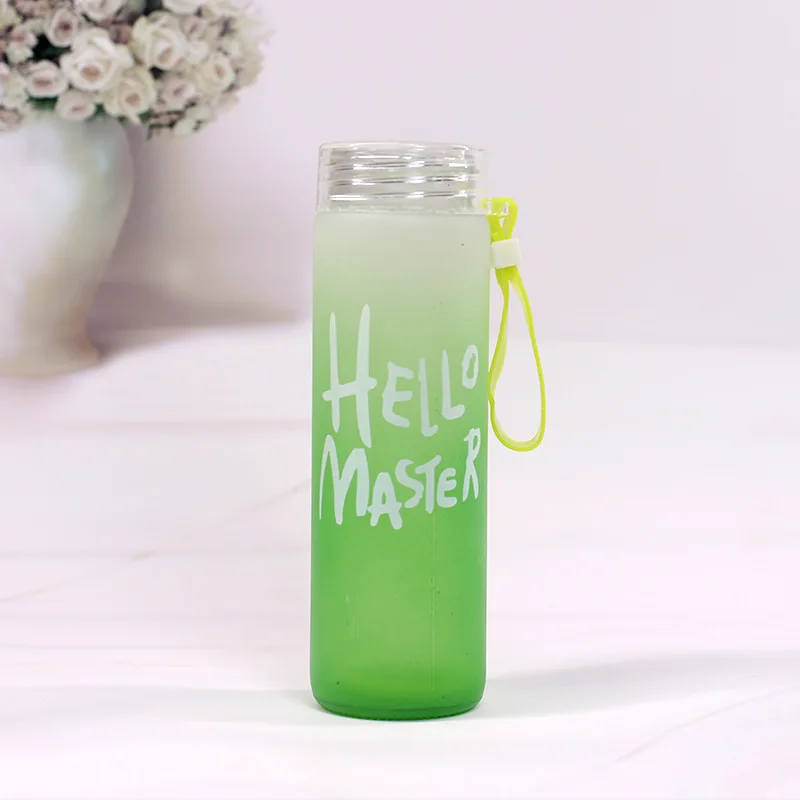 glass water bottles custom logo