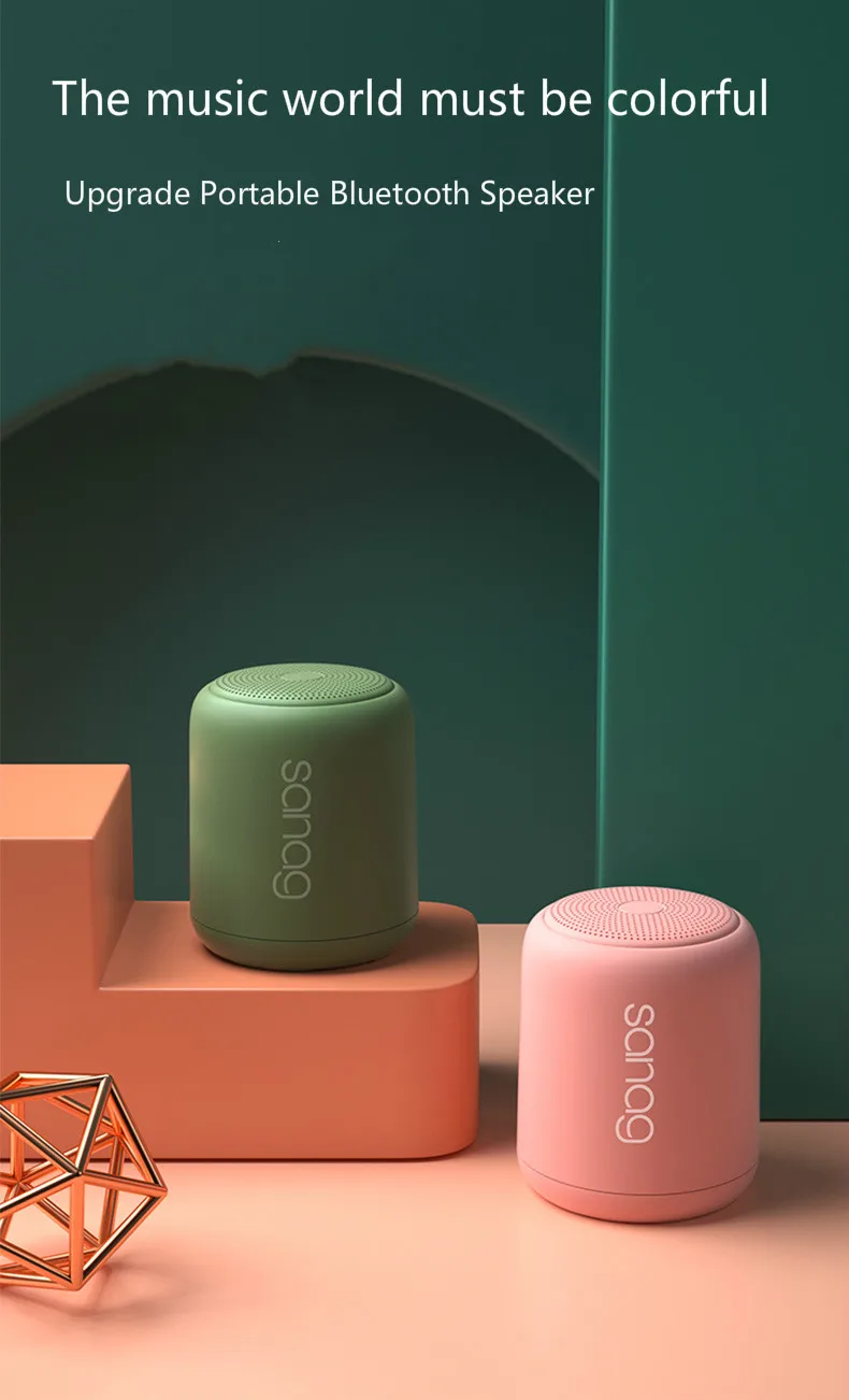 Small Steel Cannon Bluetooth Speaker Outdoor Waterproof Mini Subwoofer Sports Small Speaker - ANKUX.COM