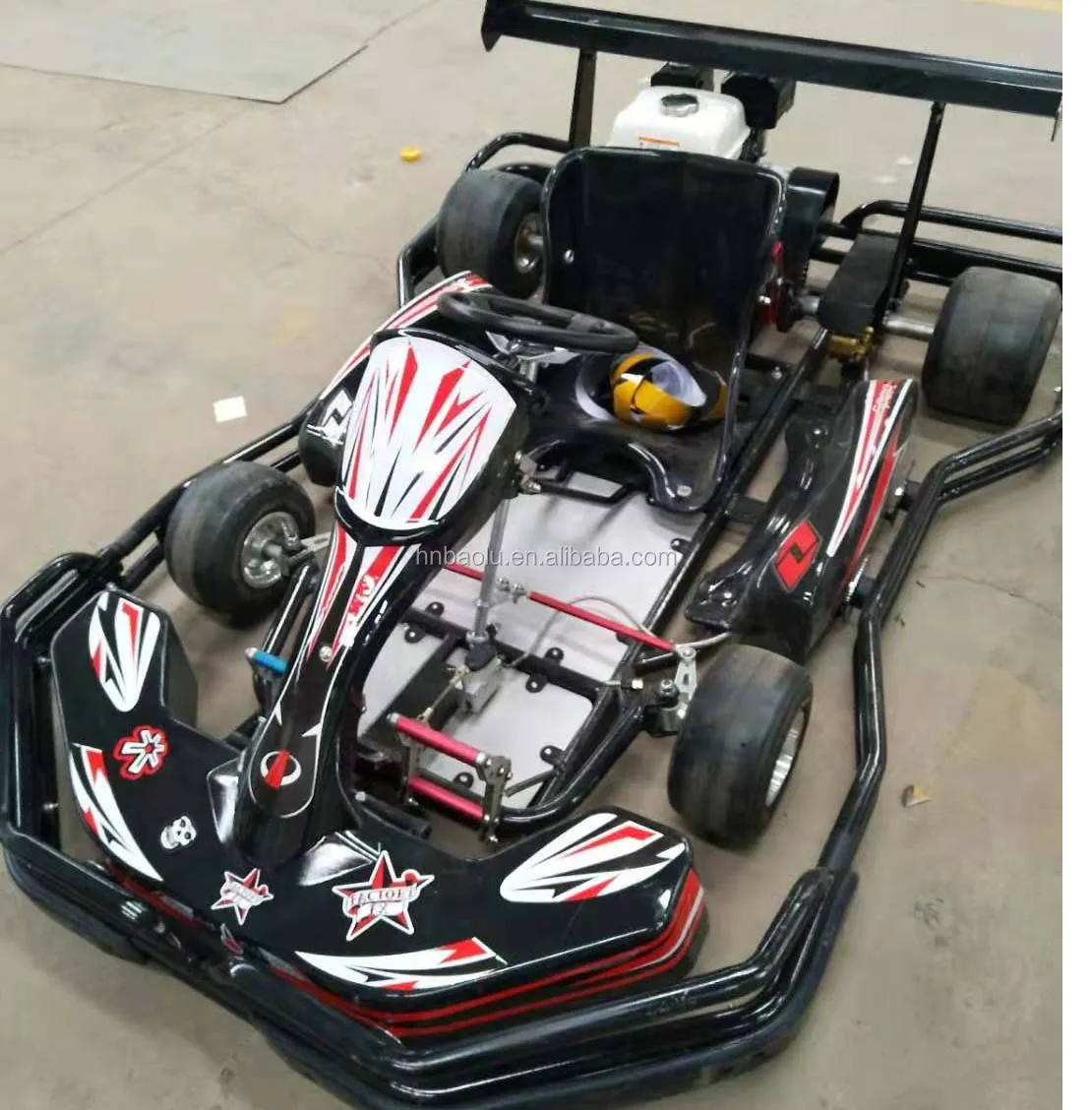 Hohe Qualität Street Legal Elektrische Starten 1 Sitzer Off Straße Gas Powered Gehen Karts Für