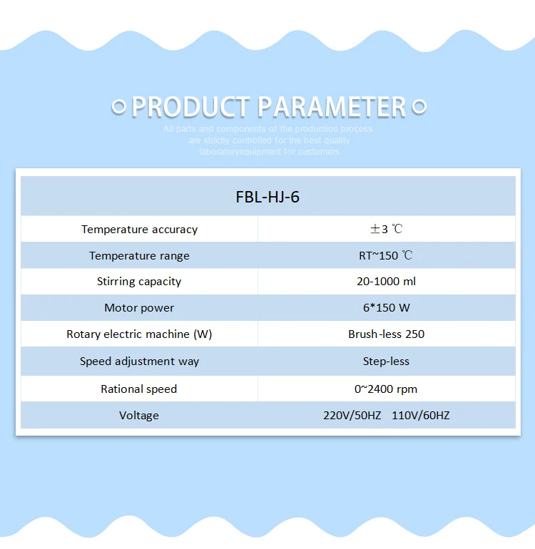HJ-6 Magnetic Heating Stirrer Price