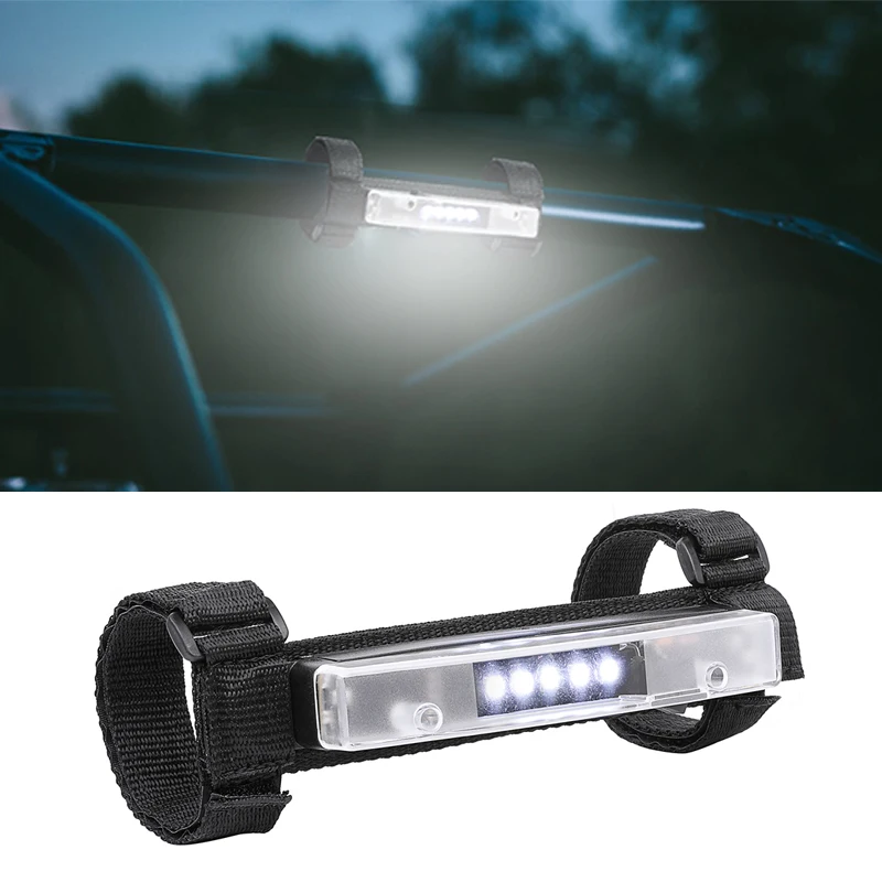 Wholesale Universal Roll Bar Mount Up To 4 Inch Magnetically Absorbable Courtesy Work Light Battery Operated Led Light Strip