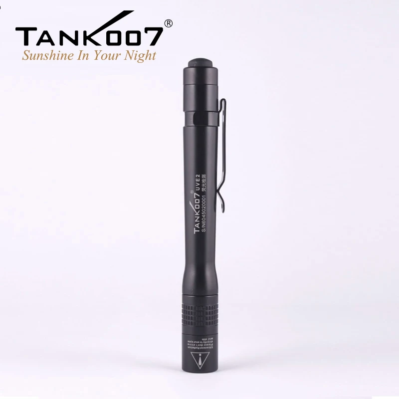 Tank007 Medical Doctor Penlight Torch Led Flashlight 365nm Uv Black