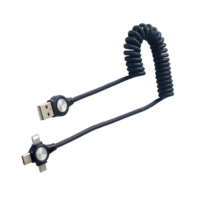 
Wholesale braided nylon data cable usb custom price cheap 
