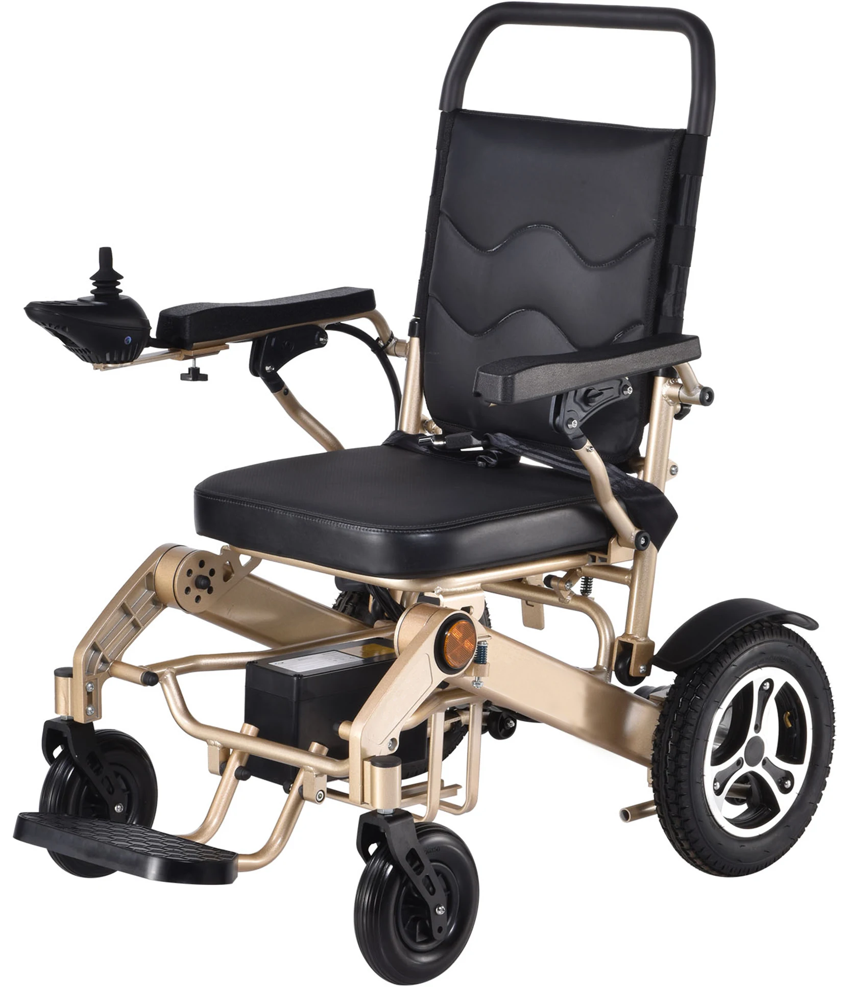 Light Duty  Collapsible Lithium Battery   Electric Wheelchair factory