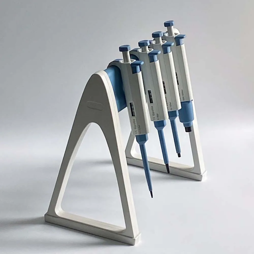Micro Pipettor Rack Micropipette Stand - Linear Rack for 6 Pipettes by VISIONMED