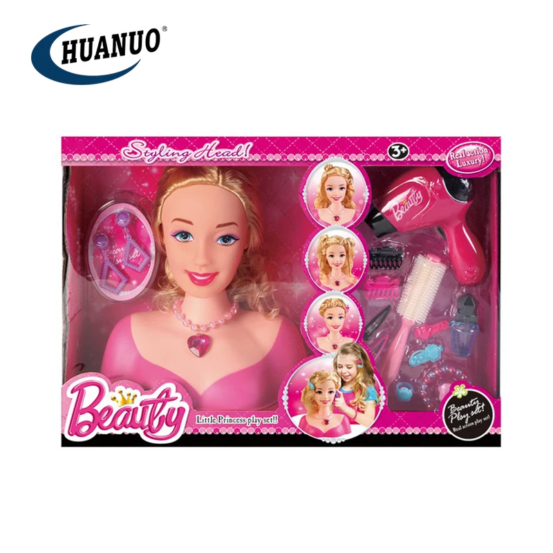 barbie hair styling set