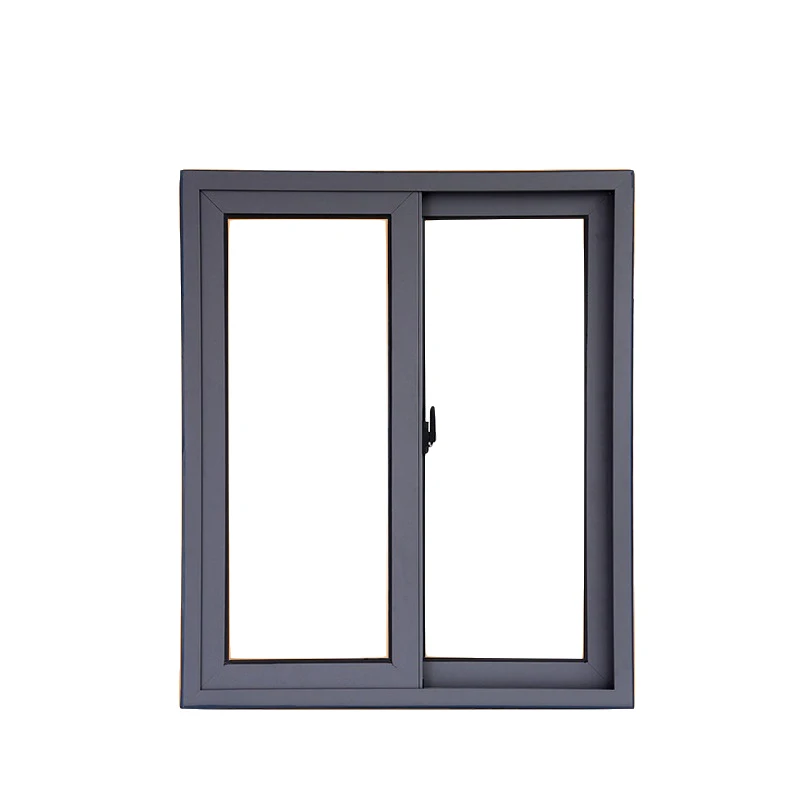 Ash Black Aluminum Sliding Window System Window On Bargain Price Is 